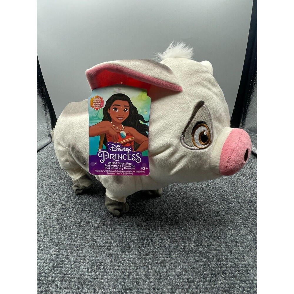 Disney Princess Moana Walk & Snort Pua Pig Plush with Sounds and Movement